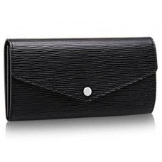 Кожен портфейл Louis Vuitton Sarah Epi Noir