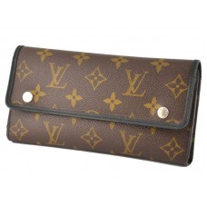 Дълъг портфейл Macassar с монограм на Louis Vuitton