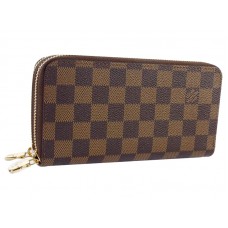 Портфейл Louis Vuitton Damier Ebene Double Zippy
