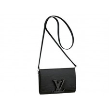 Louise Vuitton Epi кожа Louise Pm Noir