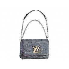 Чанта Louis Vuitton Epi Leather Twist Mm Denim Dark