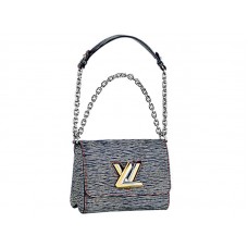 Чанта Louis Vuitton Epi Leather Twist PM Denim Dark
