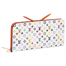 Louis Vuitton Многоцветен Необичаен Портфейл Оранжев