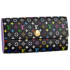 Портфейл Louis Vuitton Multicolore Black Sarah Violette