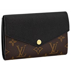 Компактен портфейл Louis Vuitton Monogram Pallas черен