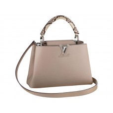 Чанта Louis Vuitton Capucines Bb Python Galet