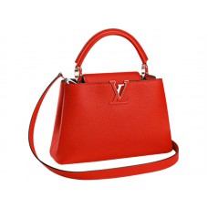 Чанта Louis Vuitton Capucines Bb Coquelicot