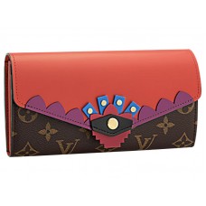 Портфейл Louis Vuitton Monogram Canvas Sarah Totem Flamingo
