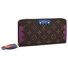 Портфейл Louis Vuitton Monogram Canvas Zippy Totem Magenta