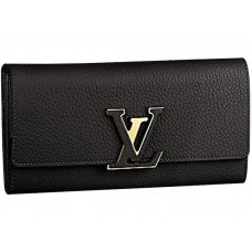 Портфейл Louis Vuitton Capucins черен