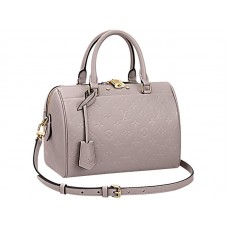 Louis Vuitton монограм Empreinte Speedy Bandouliere 20 Mastic