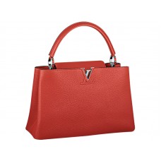 Чанта Louis Vuitton Capucines Mm Coquelicot