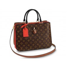 Louis Vuitton Millefeuille Monogram Canvas Black Red m44254