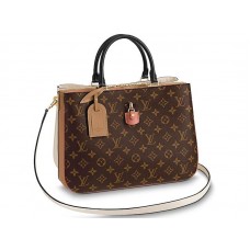 Louis Vuitton Millefeuille Monogram Canvas Sesame Peach m44255