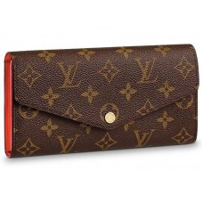 Портфейл Louis Vuitton Sarah Monogram Canvas Coquelicot m62236