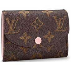 Портмоне Louis Vuitton Monogram Canvas Rosalie Coin Portfolio Pink Ballerina m62361