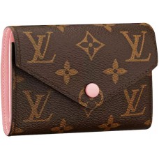 Louis Vuitton Monogram Canvas Victorine Wallet Rose Ballerina m62360