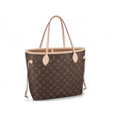 Чанта Louis Vuitton Neverfull Mm Monogram Canvas Beige m40995