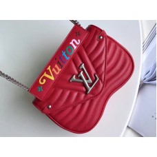 Чанта Louis Vuitton New Wave от естествена кожа с верижка PM m51930