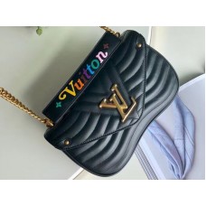 Чанта Louis Vuitton New Wave от естествена кожа с верижка Mm m51498