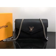 Чанта Louis Vuitton Lockme Pochette Mylockme Chain Black m63471