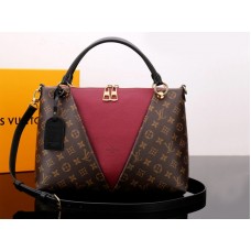 Чанта Louis Vuitton Monogram Canva V Tote mm бордо m43949