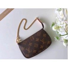Louis Vuitton Canvas Mini Pochette аксесоари с монограм