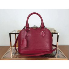 Чанта Louis Vuitton Epi Leather Alma Bb Bordeaux m40862