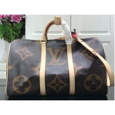 Чанта Louis Vuitton Monogram Giant Keepall Bandouliere 45 m41418
