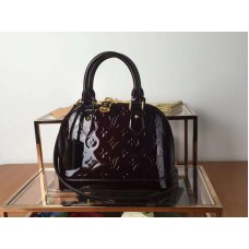 Louis Vuitton монограм Vernis Alma Bb Amarante m91607