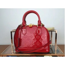 Louis Vuitton монограм Vernis Alma Bb Cherry m91607