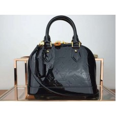 Louis Vuitton монограм Vernis Alma Bb Noir m91607