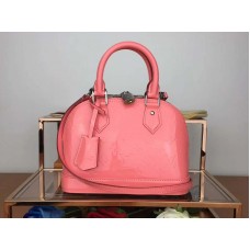 Louis Vuitton монограм Vernis Alma Bb Pink m91607