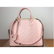 Louis Vuitton монограм Vernis Alma PM Rose Ballerina m91611