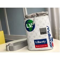 Чанта Louis Vuitton Monogram Canvas с тебешир, бяла, m44629