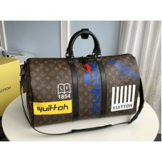 Чанта Louis Vuitton Monogram Canvas Keepall Bandouli?Re 50 Brown m44642