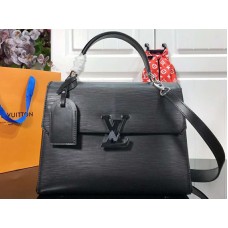 Louis Vuitton Epi кожа Grenelle MM черно m53690