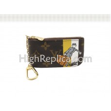 Чанта Louis Vuitton Monogram Groom Pochette Cles жълта