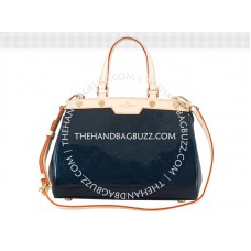 Чанта Louis Vuitton Monogram Vernis Brea PM Midnight Blue